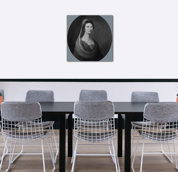 Leinwandbild Matthew Pratt - Frau Peter De Lancey