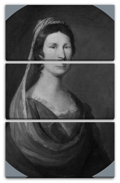 Leinwandbild Matthew Pratt - Frau Peter De Lancey