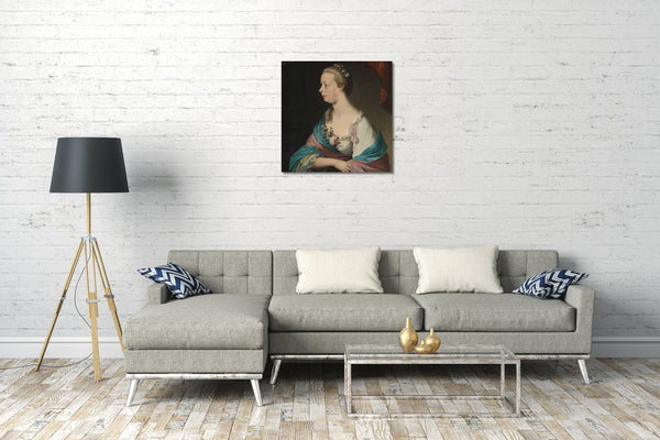 Leinwandbild Matthew Pratt - Christiana Stille Keen