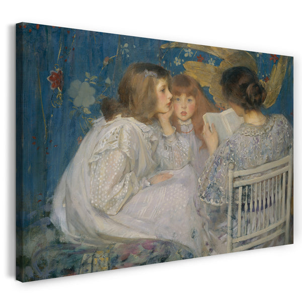 Leinwandbild James Jebusa Shannon - Dschungel-Geschichten (Contes de la Jungle)