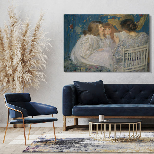 Leinwandbild James Jebusa Shannon - Dschungel-Geschichten (Contes de la Jungle)
