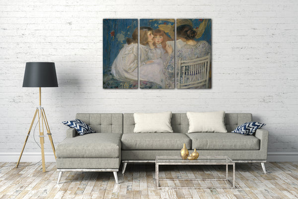 Leinwandbild James Jebusa Shannon - Dschungel-Geschichten (Contes de la Jungle)