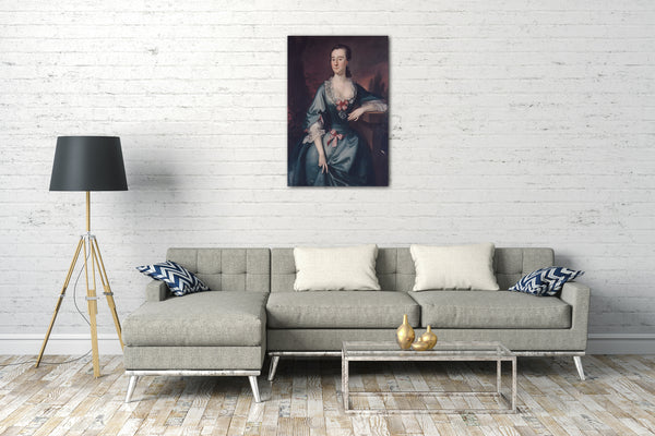 Leinwandbild Joseph Blackburn - Frau David Chesebrough
