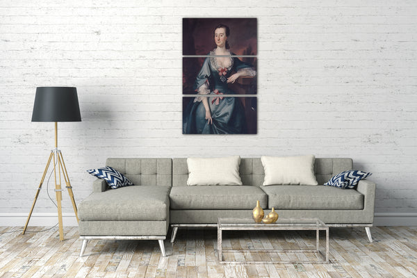 Leinwandbild Joseph Blackburn - Frau David Chesebrough