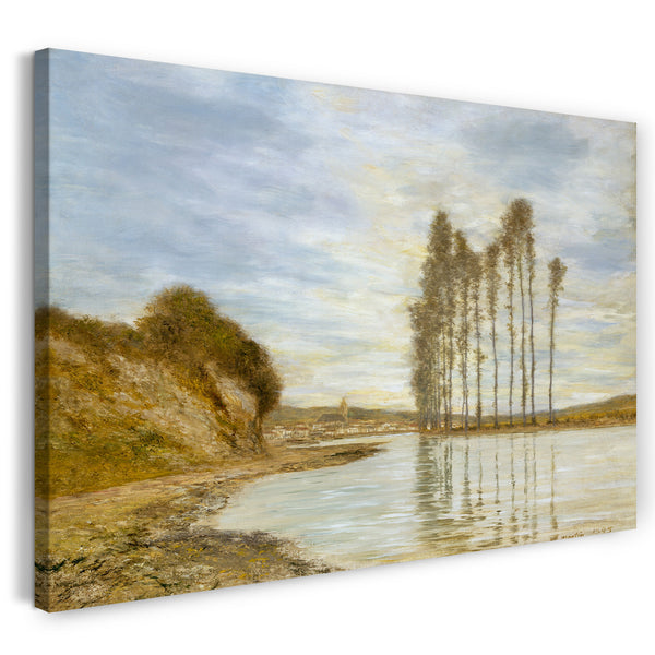 Leinwandbild Homer Dodge Martin - Blick auf die Seine: Harfe der Winde