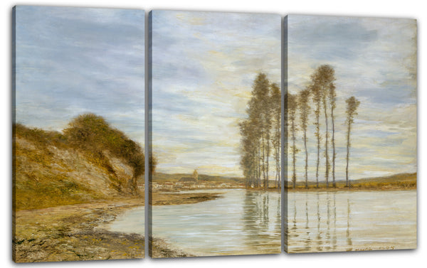 Leinwandbild Homer Dodge Martin - Blick auf die Seine: Harfe der Winde