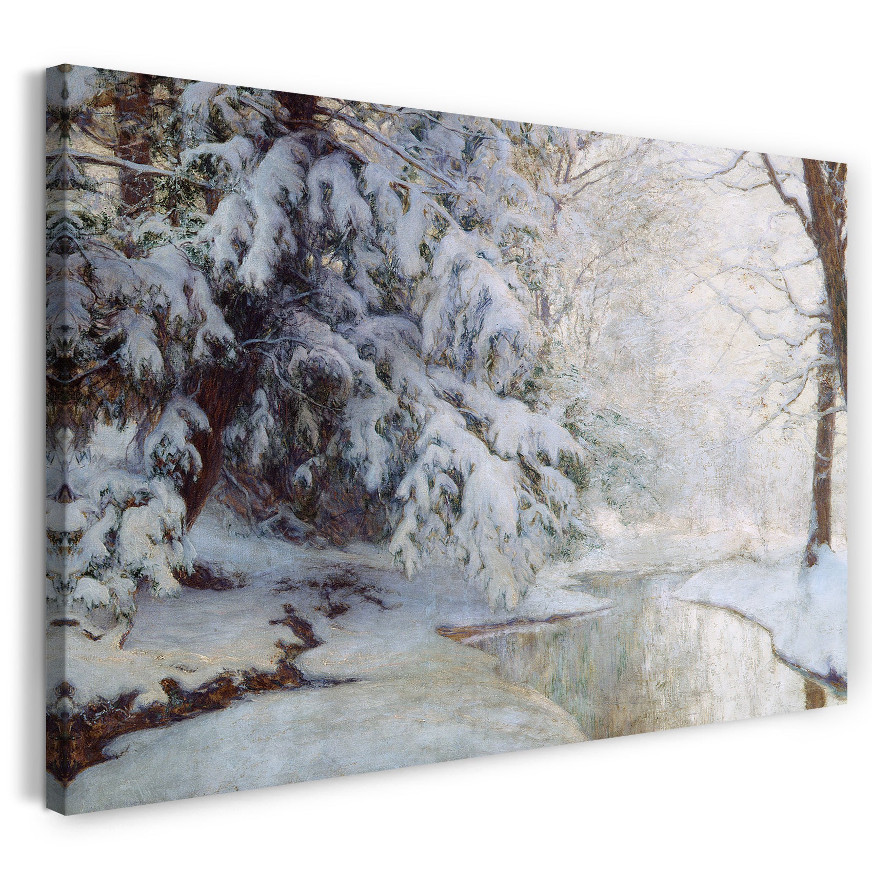 Leinwandbild Walter Launt Palmer - Stille Morgenröte