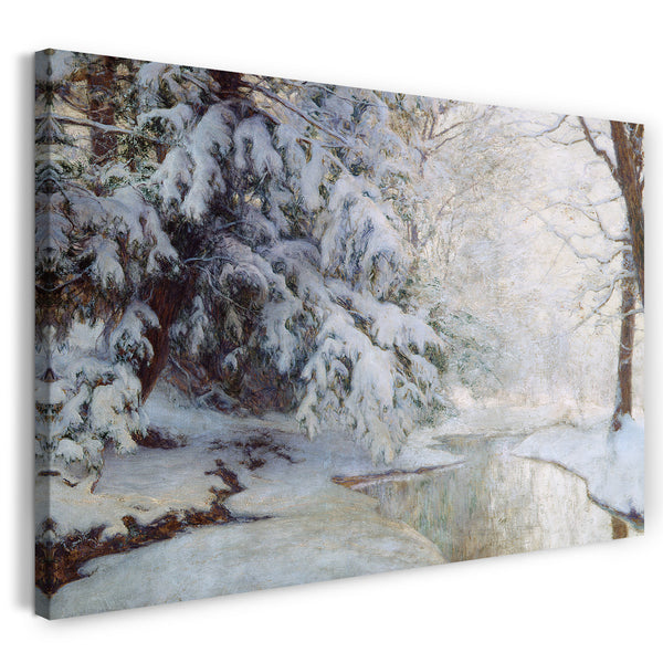 Leinwandbild Walter Launt Palmer - Stille Morgenröte