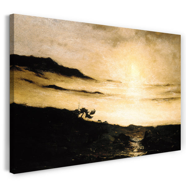 Leinwandbild Elliott Daingerfield - Schlummernder Nebel