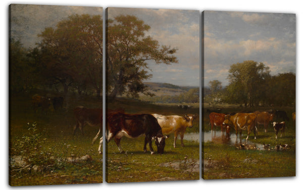 Leinwandbild James M. Hart - From Shifting Shade