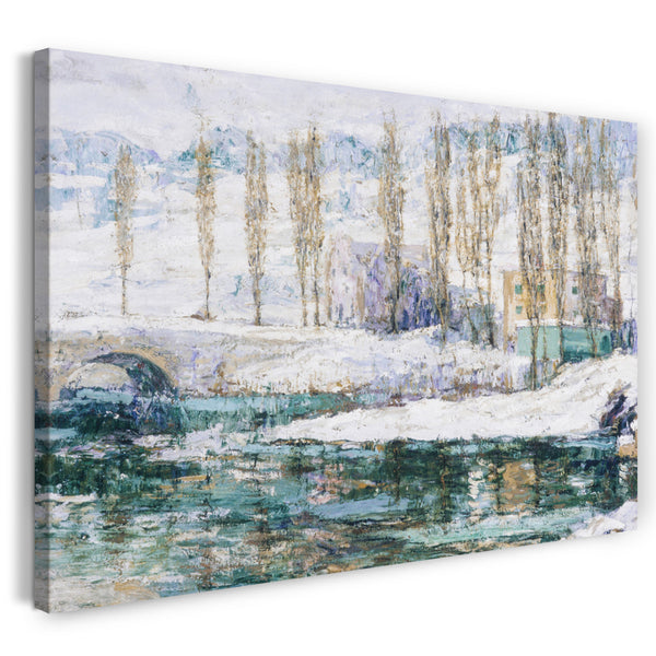 Leinwandbild Ernest Lawson - Winter