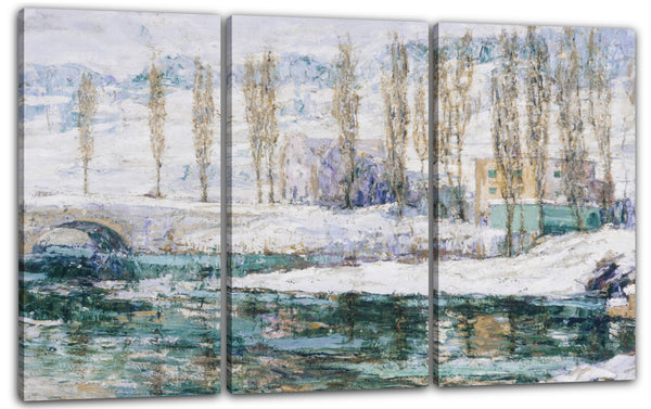 Leinwandbild Ernest Lawson - Winter