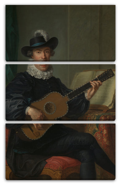 Leinwandbild Guillaume Voiriot - Porträt von Monsieur Aublet