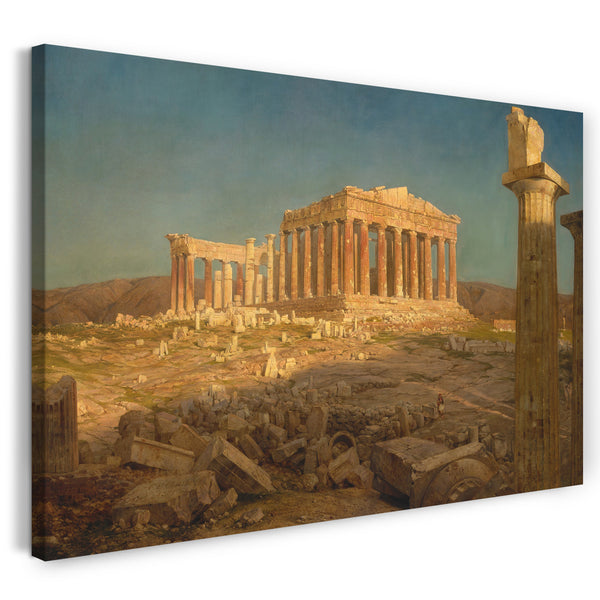 Leinwandbild Frederic Edwin Kirche - Das Parthenon