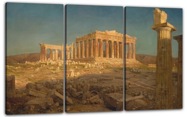 Leinwandbild Frederic Edwin Kirche - Das Parthenon