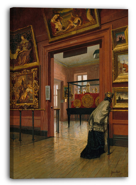 Leinwandbild Frank Waller - Innenansicht des Metropolitan Museum of Art in der 14. Straße