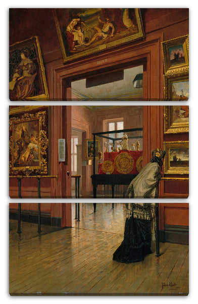 Leinwandbild Frank Waller - Innenansicht des Metropolitan Museum of Art in der 14. Straße