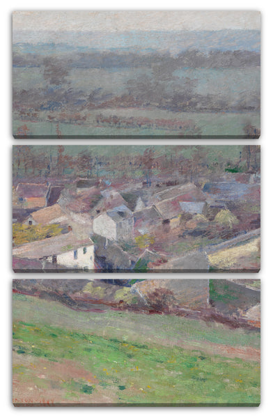 Leinwandbild Theodore Robinson - Eine Vogelperspektive