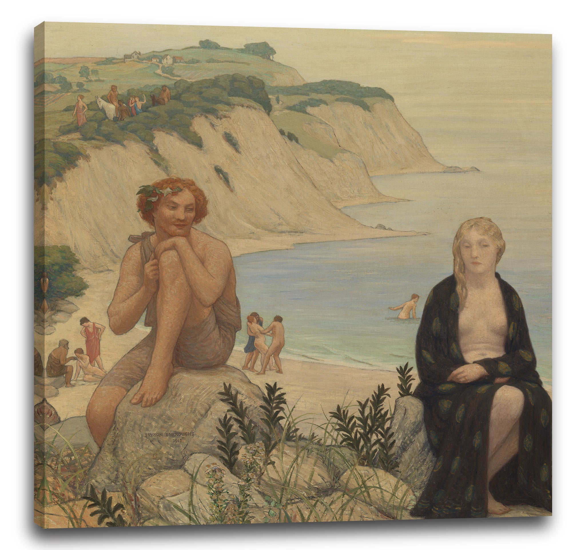 Leinwandbild Bryson Burroughs - Trost der Ariadne