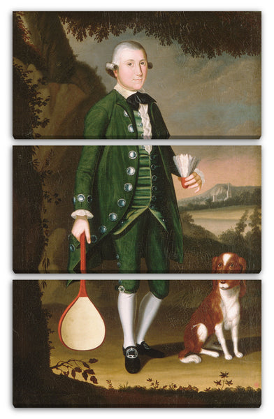 Leinwandbild William Williams - Portrait eines Jungen, wahrscheinlich aus der Crossfield-Familie
