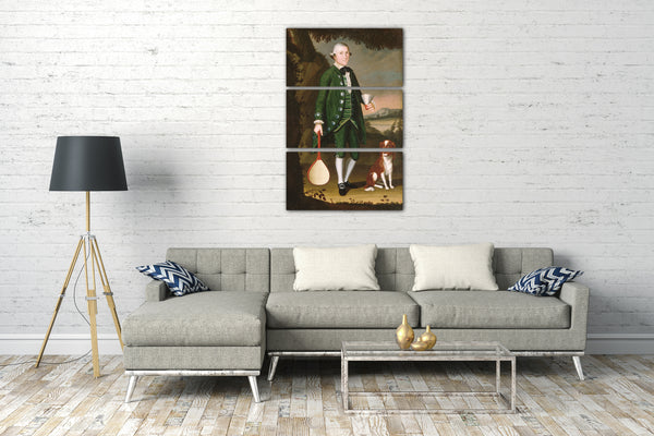 Leinwandbild William Williams - Portrait eines Jungen, wahrscheinlich aus der Crossfield-Familie
