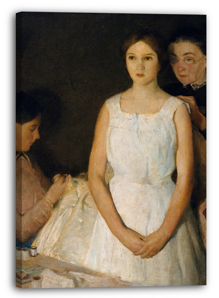 Leinwandbild Charles Webster Hawthorne - Der Trousseau