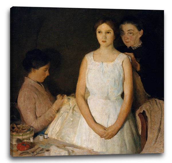 Leinwandbild Charles Webster Hawthorne - Der Trousseau
