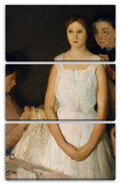 Leinwandbild Charles Webster Hawthorne - Der Trousseau