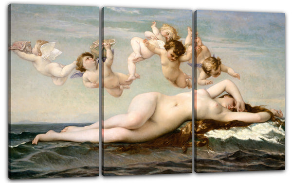 Leinwandbild Alexandre Cabanel - Die Geburt der Venus
