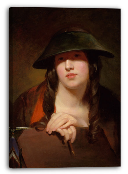 Leinwandbild Thomas Sully - Der Student