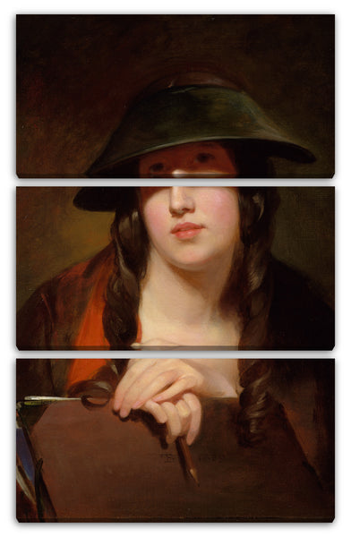 Leinwandbild Thomas Sully - Der Student