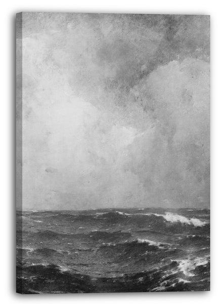 Leinwandbild Emil Carlsen - Das offene Meer