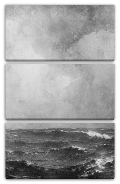 Leinwandbild Emil Carlsen - Das offene Meer
