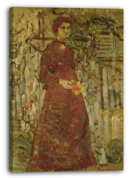 Leinwandbild Maurice Brazil Prendergast - Annie Sargent Jewett