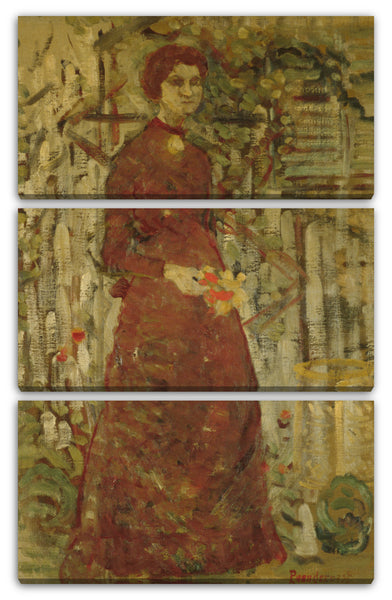 Leinwandbild Maurice Brazil Prendergast - Annie Sargent Jewett