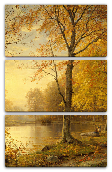 Leinwandbild William Trost Richards - Indischer Sommer
