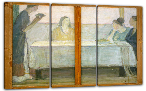 Leinwandbild Henry Ossawa Tanner - Studie für "Christus im Hause des Lazarus"