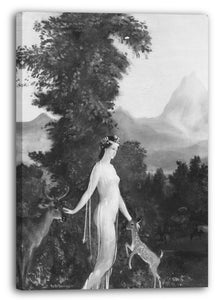 Leinwandbild Arthur B. Davies - Artemis