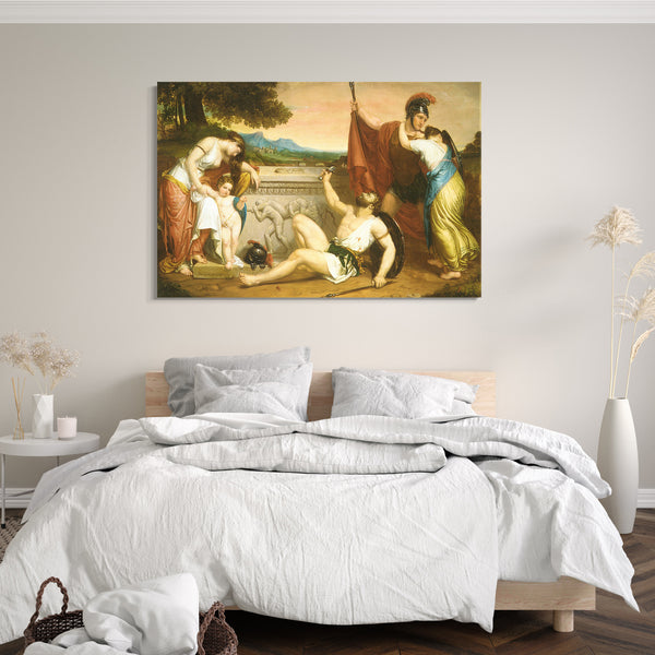 Leinwandbild Henry Peters Grau - Der Lohn des Krieges