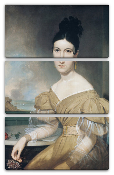Leinwandbild Asher Brown Durand - Frau Winfield Scott