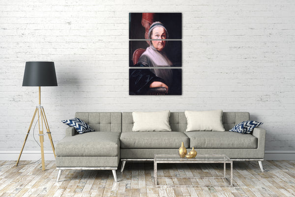 Leinwandbild Henry Benbridge - Frau Benjamin Simons