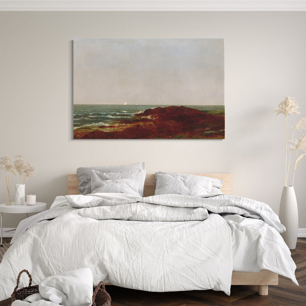 Leinwandbild John Frederick Kensett - Das Meer