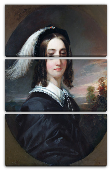 Leinwandbild Daniel Huntington - Mary Inman