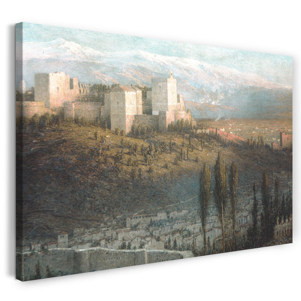 Leinwandbild John Ferguson Wehr - Die Alhambra, Granada, Spanien