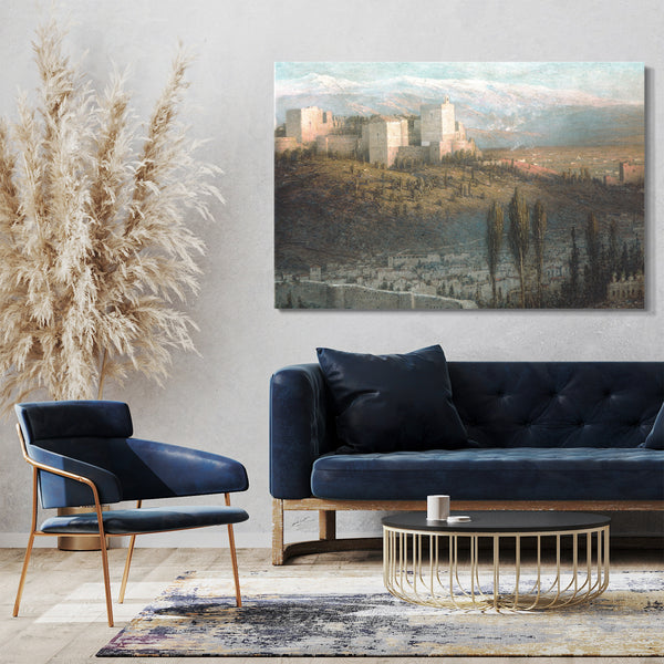 Leinwandbild John Ferguson Wehr - Die Alhambra, Granada, Spanien