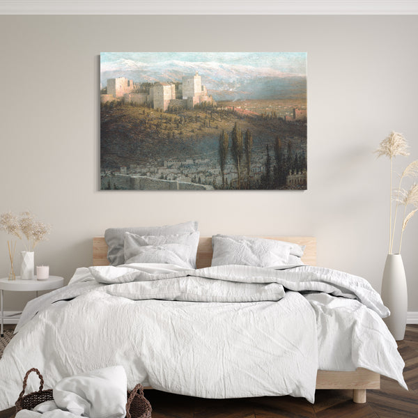 Leinwandbild John Ferguson Wehr - Die Alhambra, Granada, Spanien