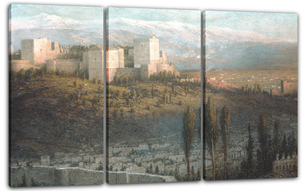 Leinwandbild John Ferguson Wehr - Die Alhambra, Granada, Spanien