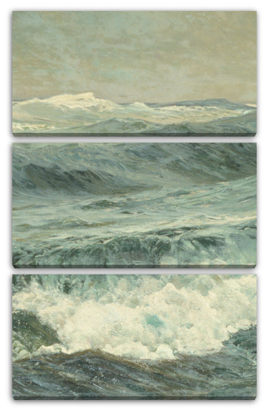Leinwandbild Frederick J. Waugh - Die brüllenden Vierziger