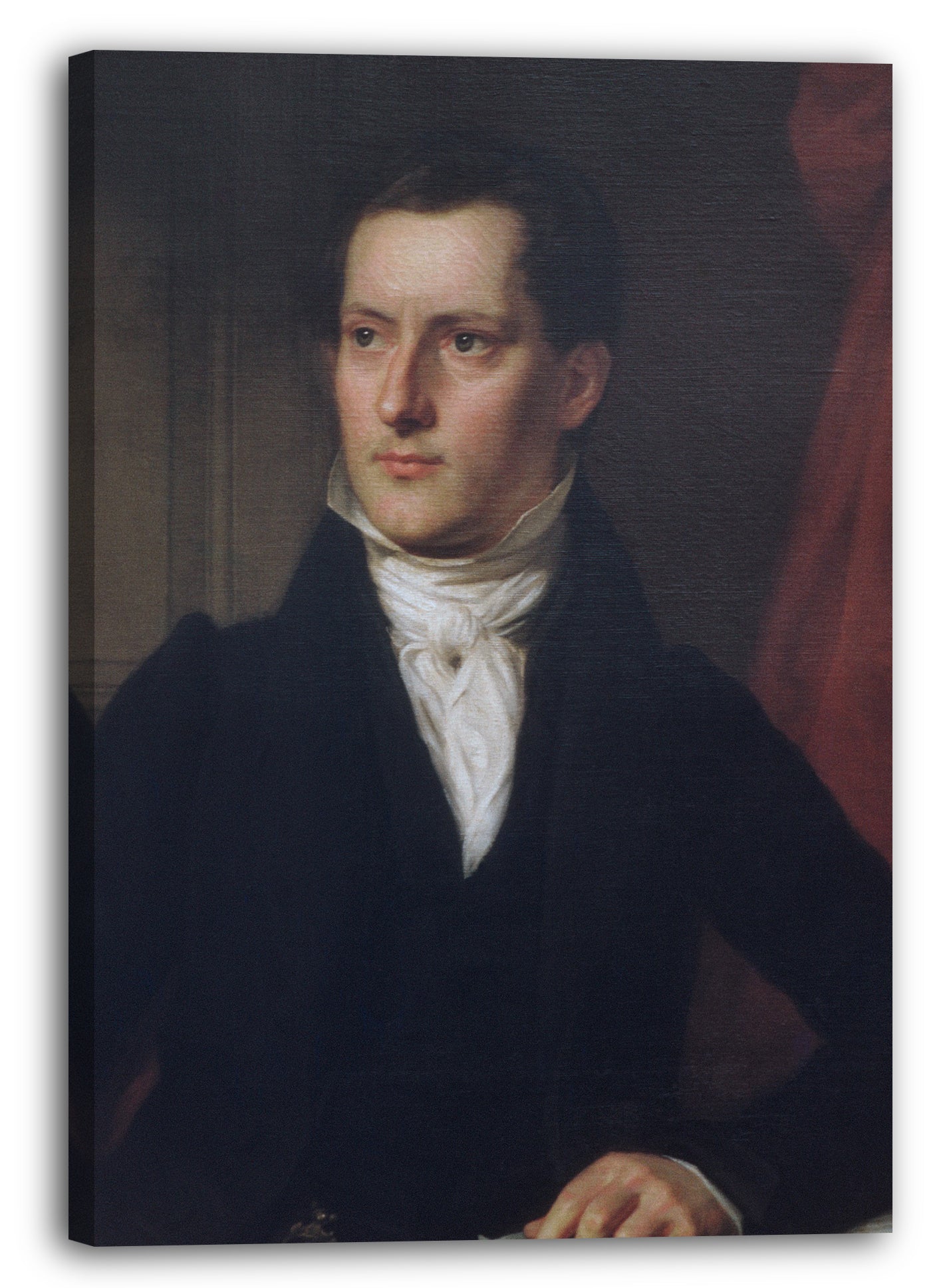Leinwandbild John Vanderlyn - John A. Sidell