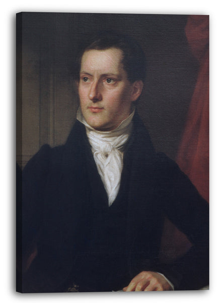 Leinwandbild John Vanderlyn - John A. Sidell